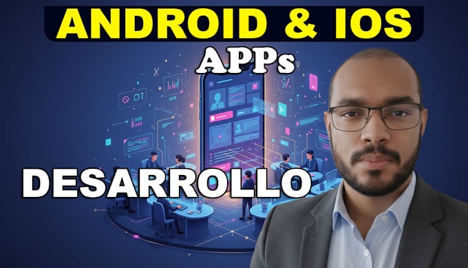 desarrollaré aplicaciones móviles flutter, react native, android, ios