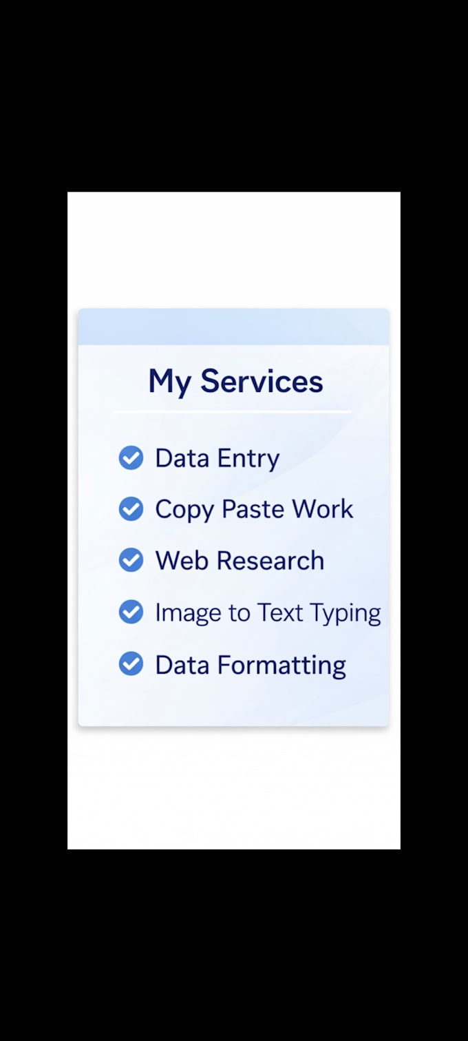 do fast and accurate data entry copy paste and web research