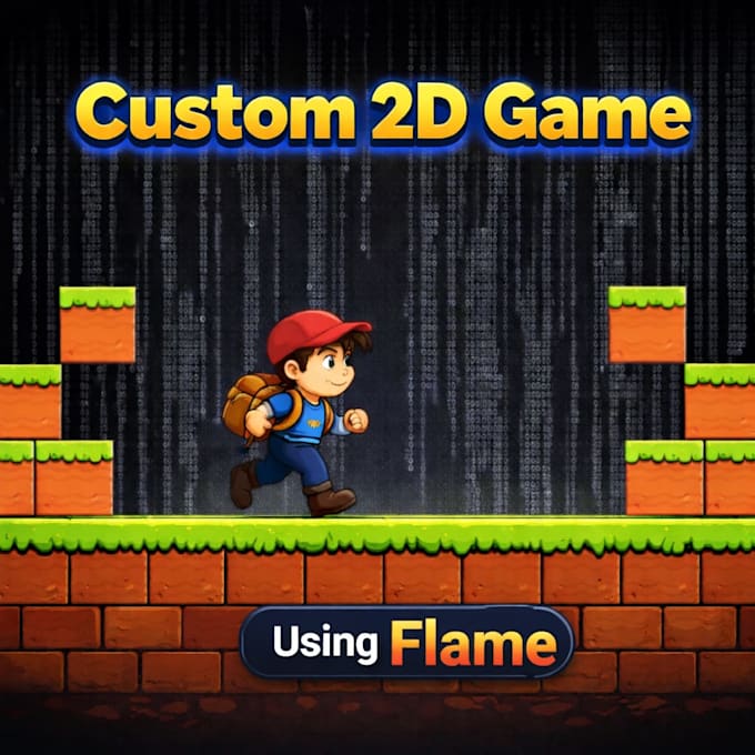 build custom 2d games with flutter and flame