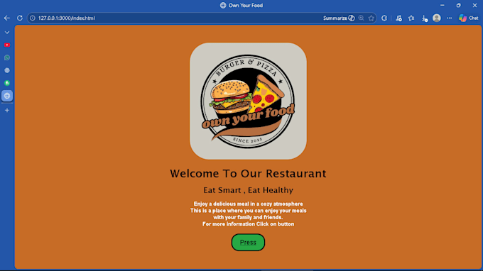 design clean and responsive HTML CSS websites