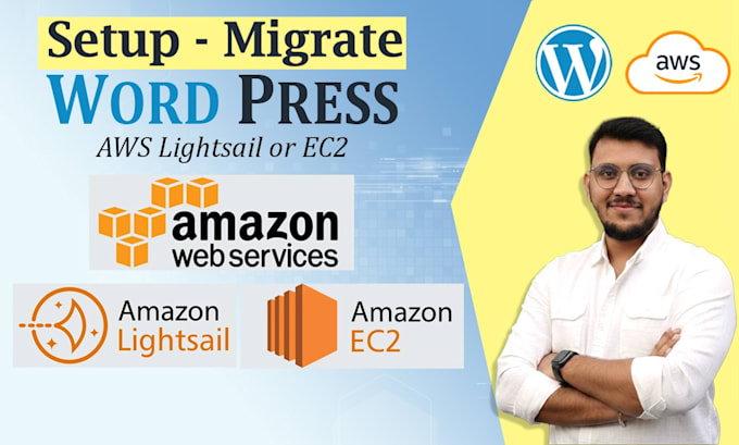 set up a fast wordpress site on AWS lightsail or ec2
