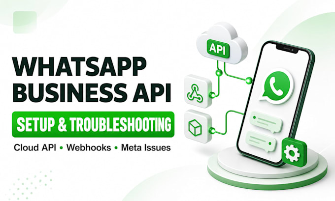 set up whatsapp business API and troubleshoot meta issues