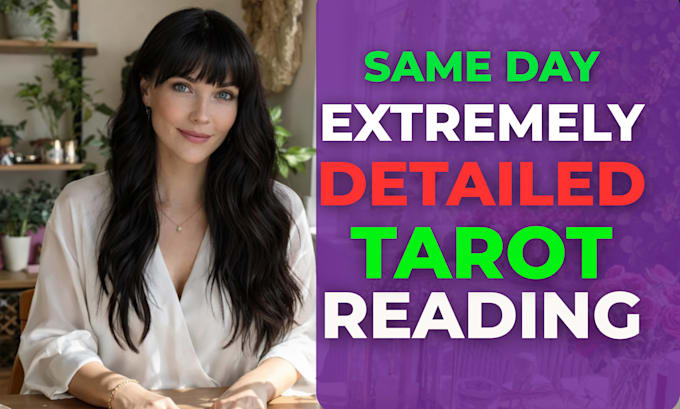 detailed tarot reading and psychic reading same day