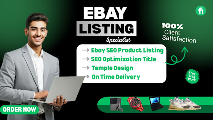 do ebay listing, ebay seo product listing, ebay lister