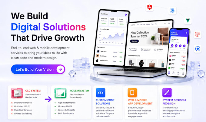do full stack custom software development