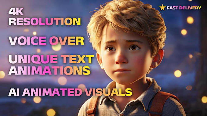 create your simple ai story into premium 3d pixar style video