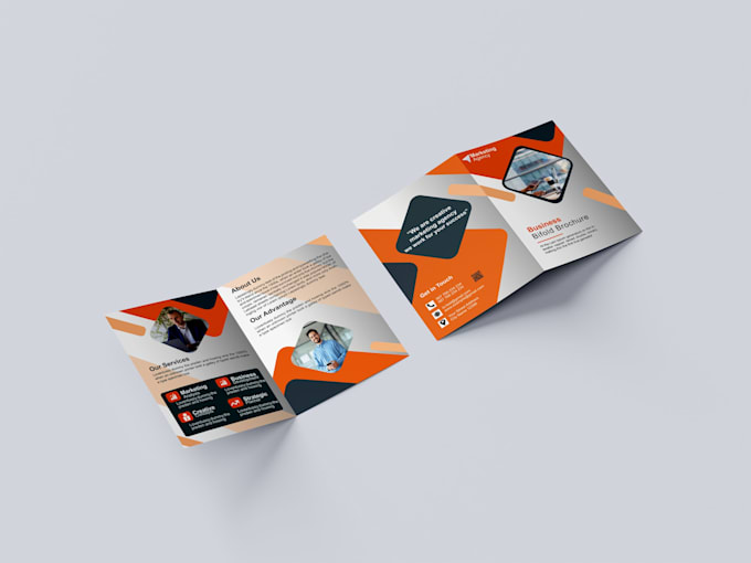 design eye catching brochure designs bi fold and tri fold