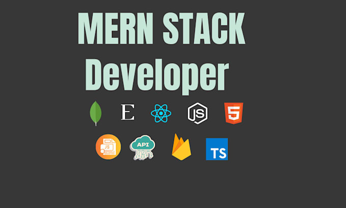 develop full stack website as mern stack developer