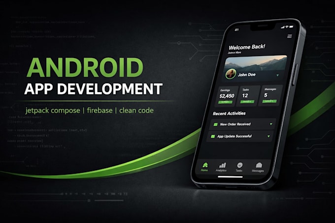 build an android app using jetpack compose and firebase