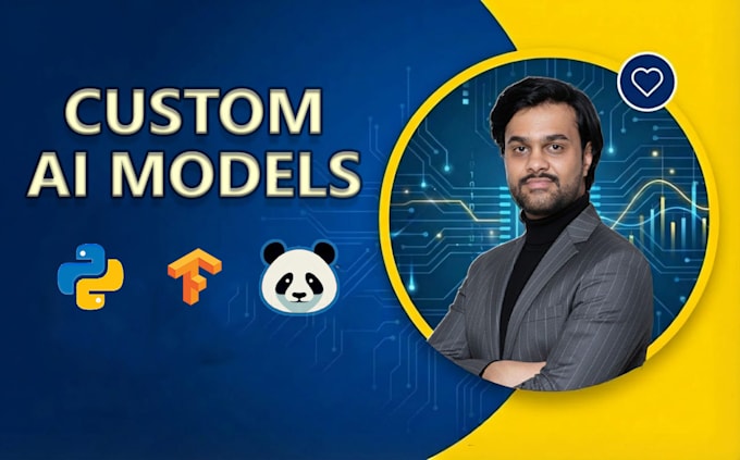 build custom machine learning and ai models using python