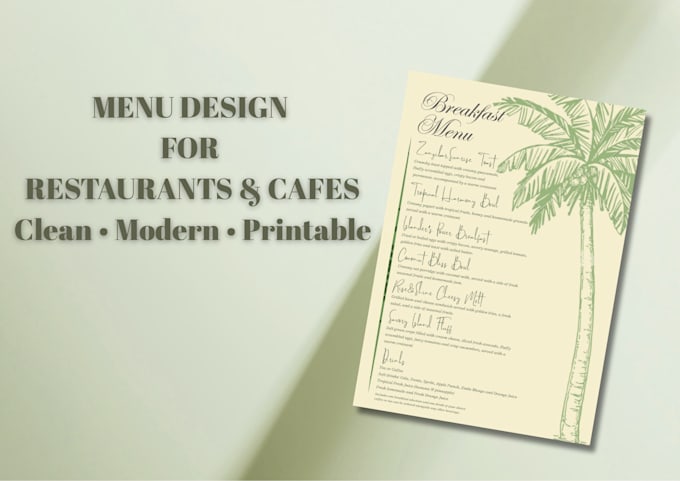 design restaurant menu, food menu price list, bar cafe menu