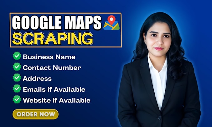 do google map scraping for business lead