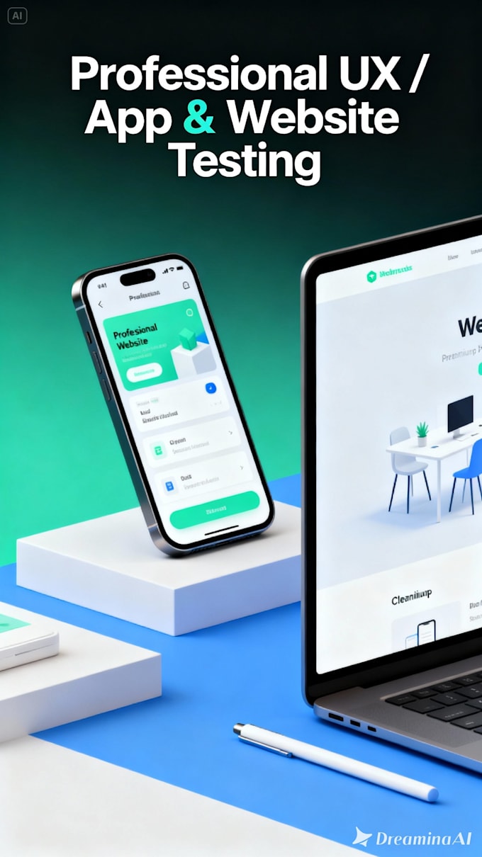 professionally test your app or website UX feedback