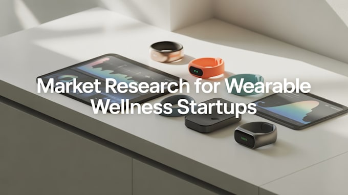 validate wearable wellness products with market research