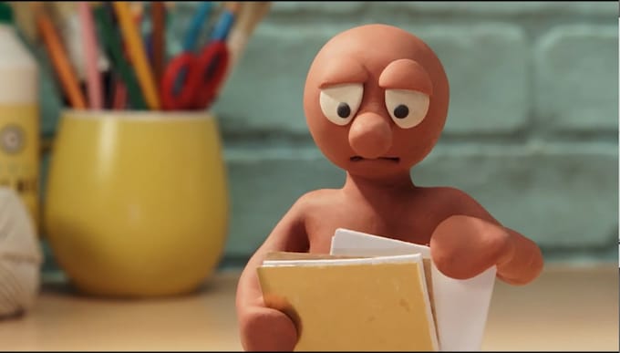 model clay character for you, stop motion, 3d animation, clay