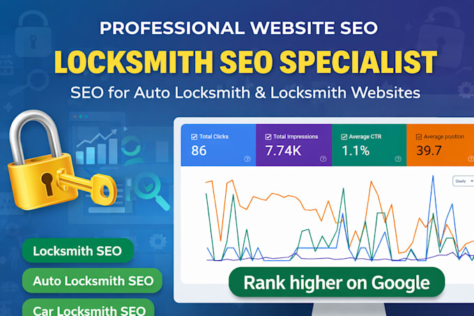 do SEO for locksmith websites to rank higher on google