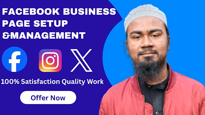 creat and setup a professional facebook page