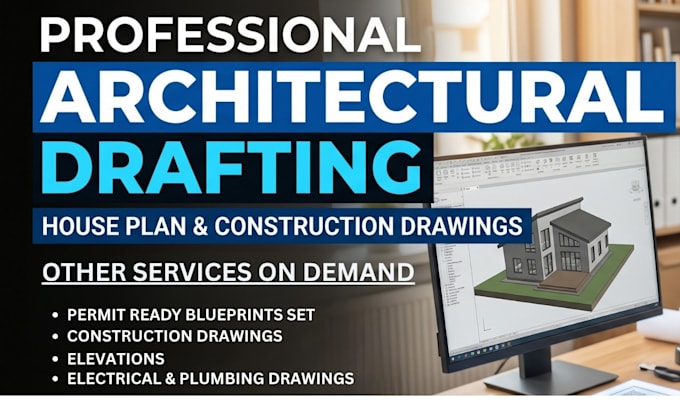 do architectural drafting house plan constructions drawings