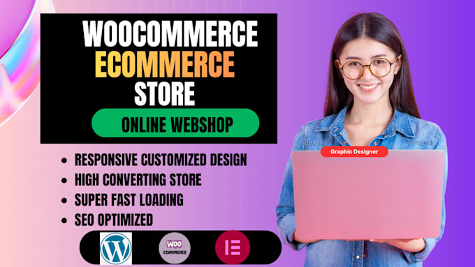 build woocommerce online shop  wordpress online store, ecommerce online webshop