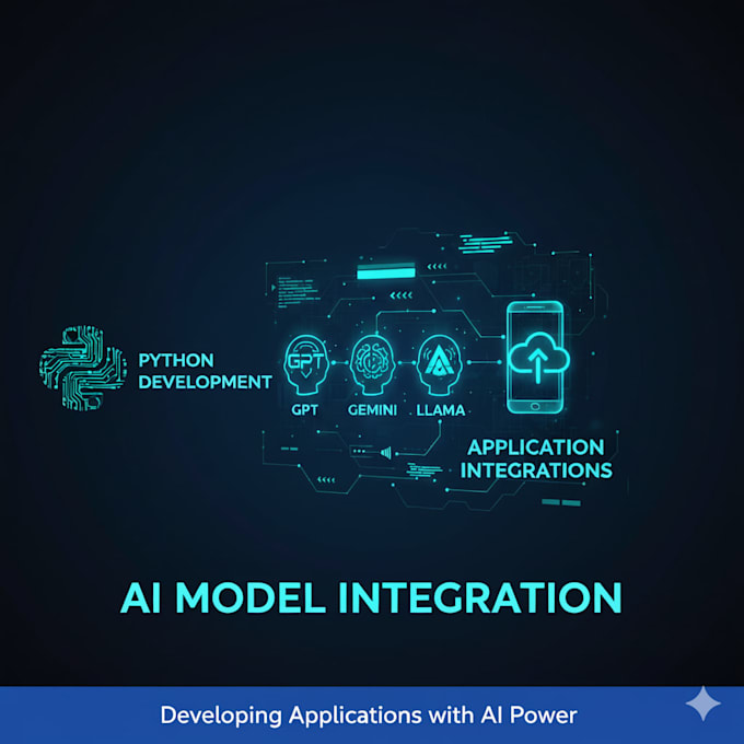 develop backend using python with ai integration