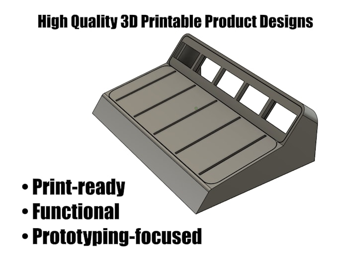 design functional 3d printable parts and products