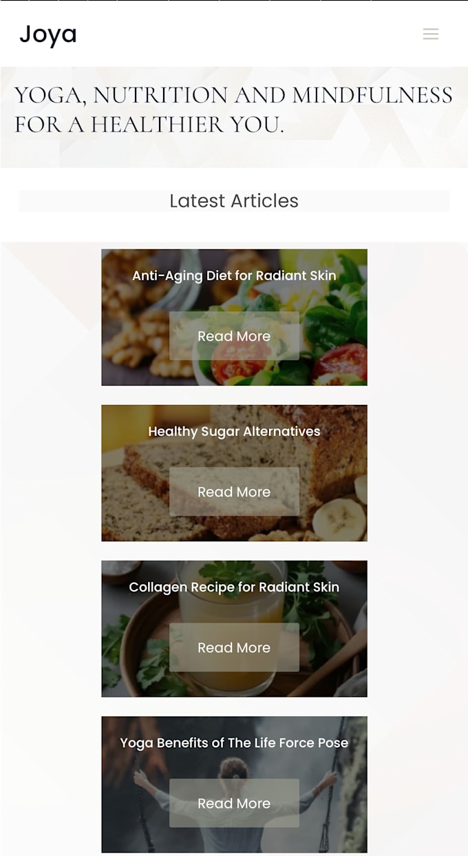 create wordpress website pages with menu
