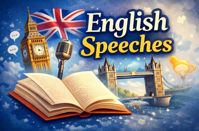 good in content writing, speeches
