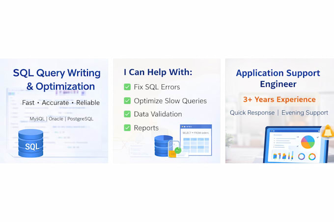 write, fix, and optimize sql queries for your database