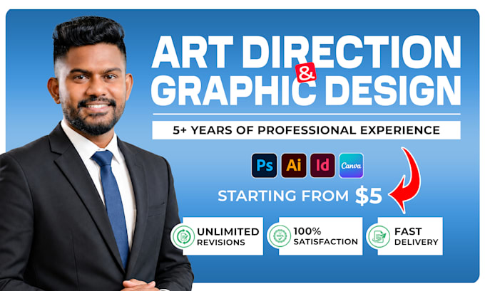 be your dedicated graphic designer and art director for social media