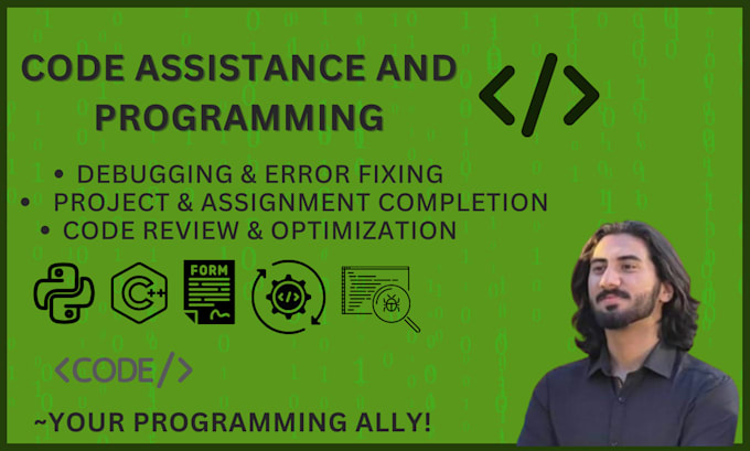 fix bugs and create scripts in python, java, c and more