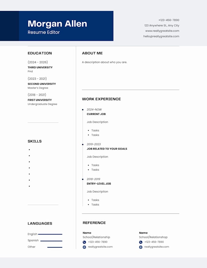 Professionally edit and proofread your resume for clarity and impact by ...