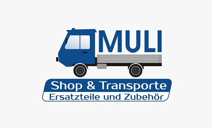 make professional automotive logo auto shop transport