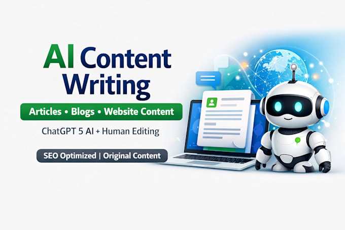 do article writing, content writing, and blog posts using chatgpt 6 ai