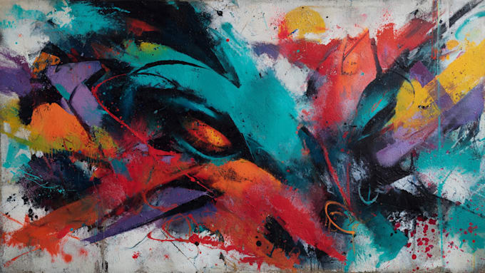 do illustration expresionism art, graffity, abstract