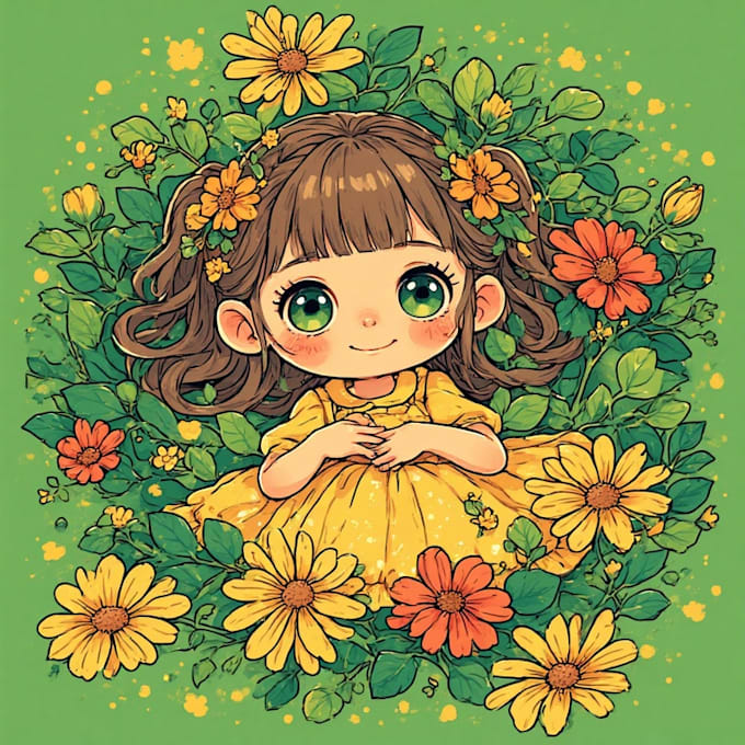 create cartoon character design