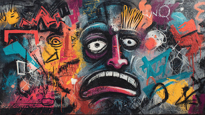 do illustration expresionism art, graffity, abstract