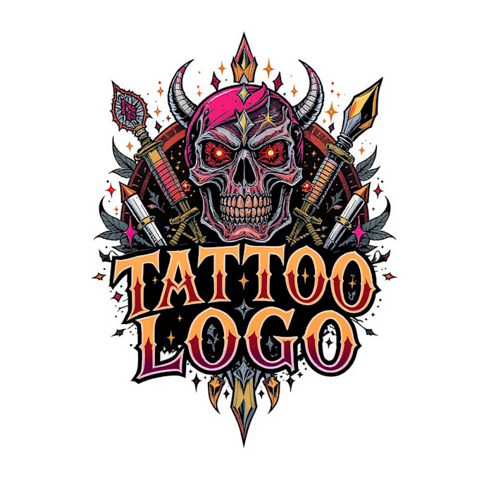 create unique tattoo logo designs for you