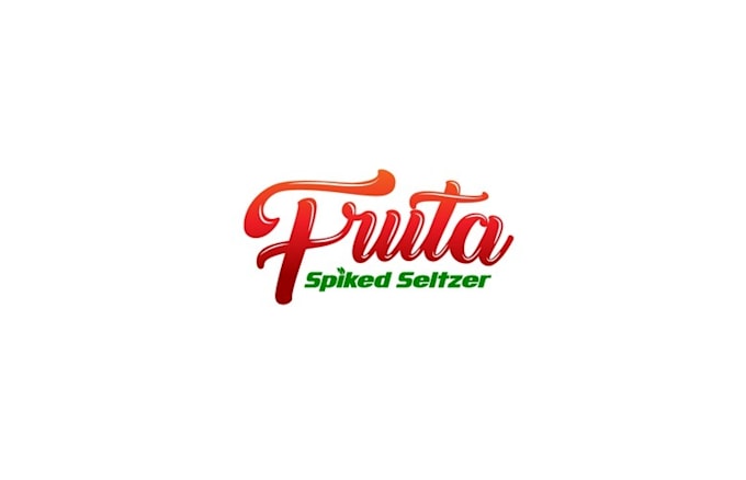design fruit spiked seltzer logo