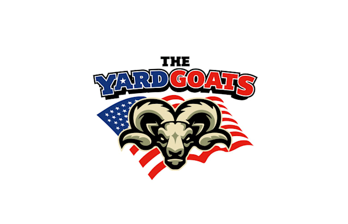 design unique yard goats logo
