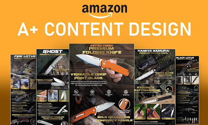 design premium amazon a plus content to increase conversions