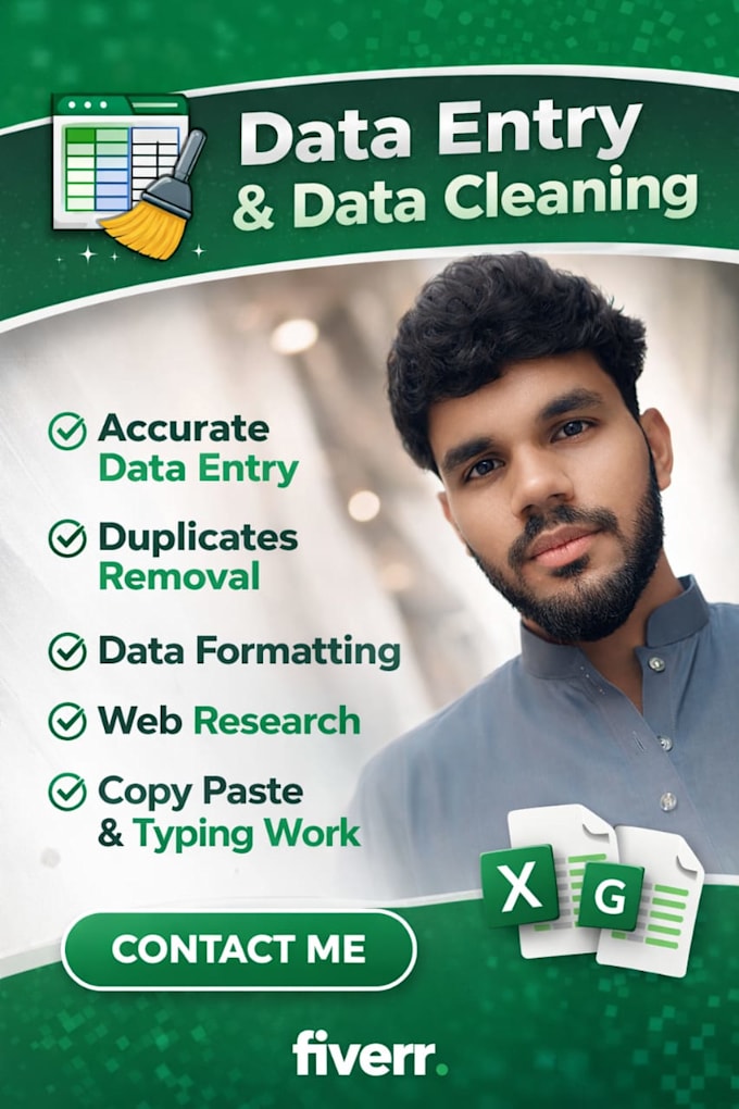 data entry and data clean