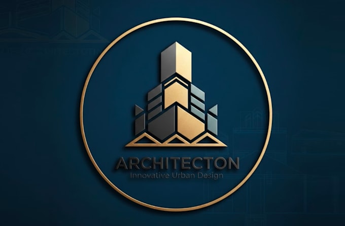 create architecture and interior logo design