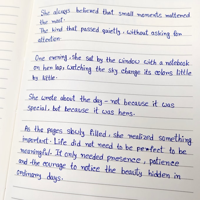 Scrivere appunti, lettere, biglietti e altro in modo ordinato a mano