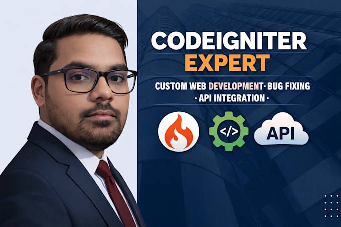 develop, fix, and upgrade your codeigniter PHP website