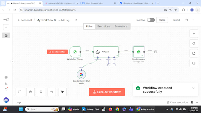 automate your business workflows with ai, CRM and n8n