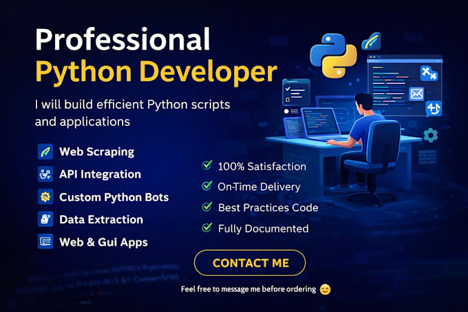 build efficient python applications and scripts