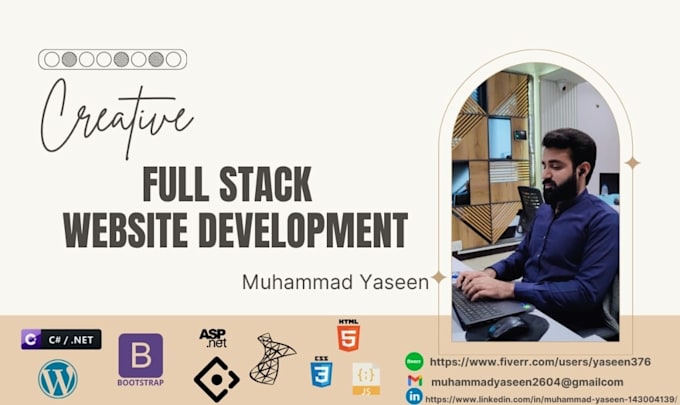create full stack website development for your business