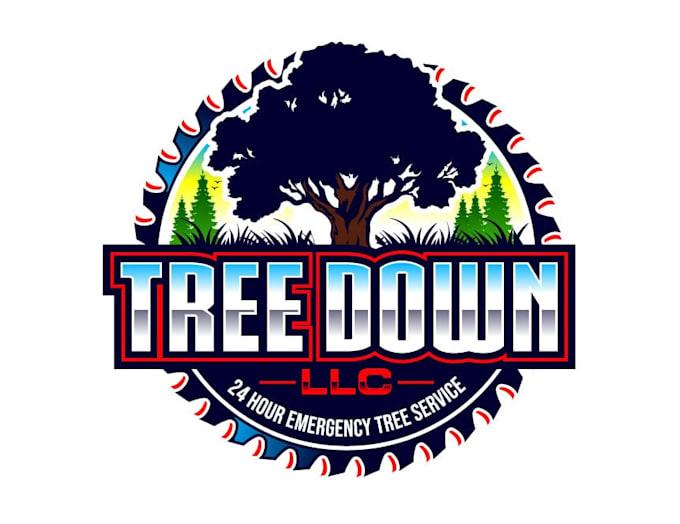 do make an luxury tree service logo