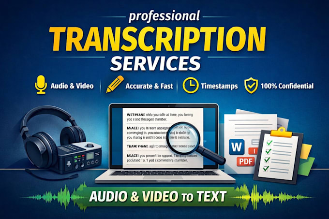 provide fast and accurate transcription services