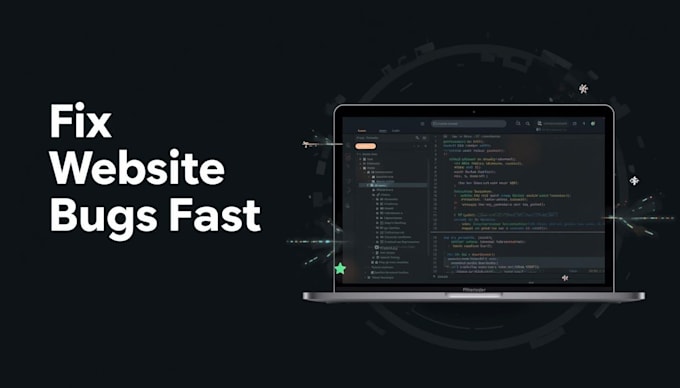 fix HTML, CSS, javascript and react website bugs